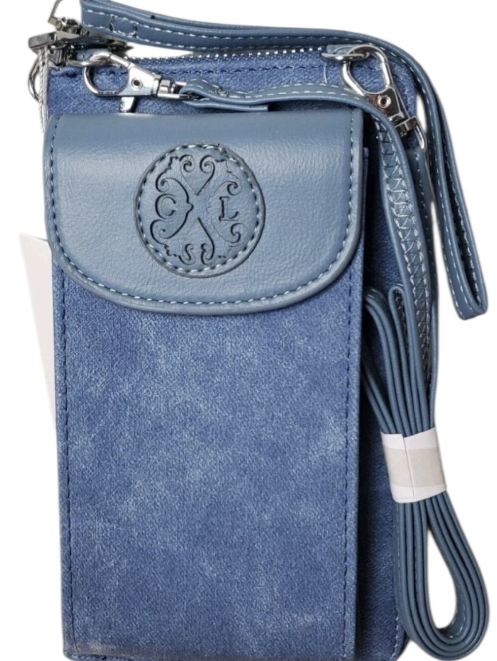 Christian Lacroix Blue Women's Crossbody Phone Wallet